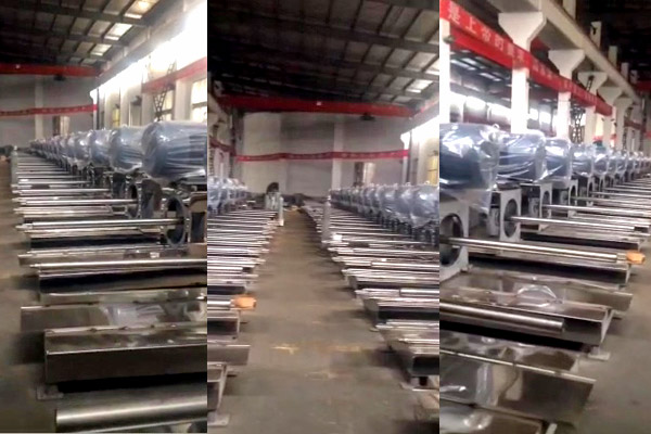 60臺300升臥式砂磨機(jī)緊急趕制 60臺300升臥式砂磨機(jī)緊急趕制